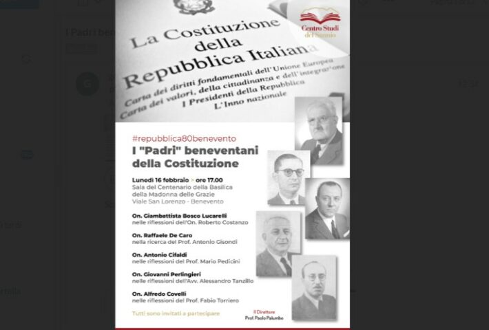 I “Padri” beneventani della Costituzione