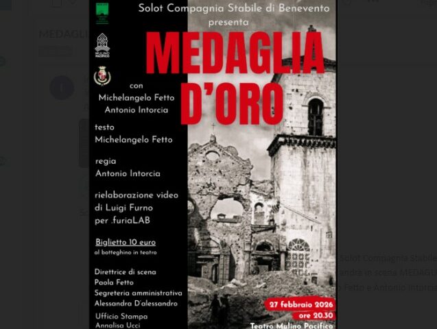 Spettacolo teatrale “Medaglia d’Oro”