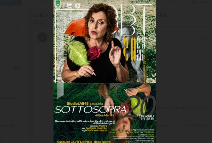Spettacolo teatrale “Sottosopra”