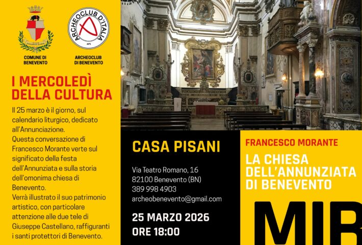 Conversazione di Francesco Morante sulla chiesa dell’Annunziata