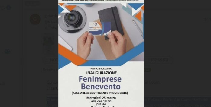 Convegno FenImprese Benevento