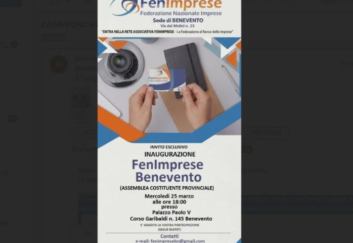 Convegno FenImprese Benevento