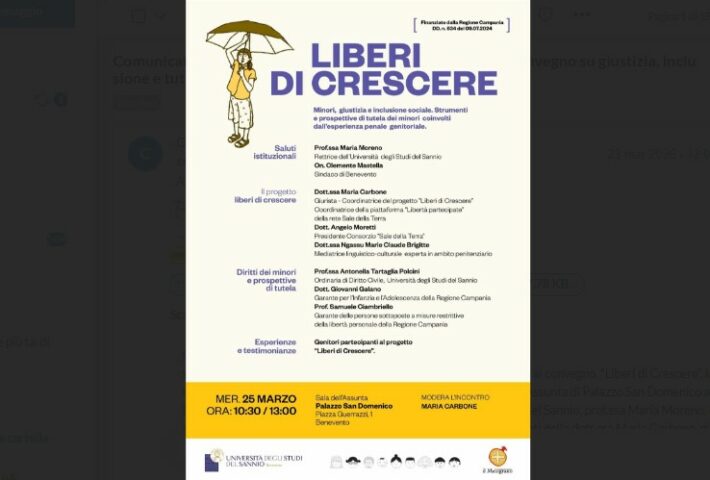 Convegno “Liberi di Crescere”