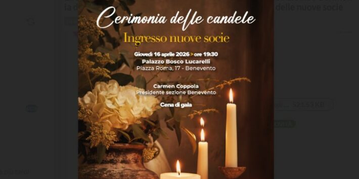 FIDAPA: Cerimonia delle Candele