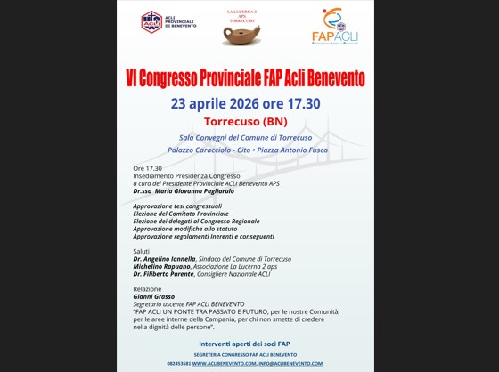 VI Congresso Provinciale della Fap Acli