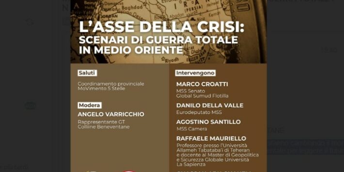 “L’asse della crisi: scenari di guerra totale in Medio Oriente”