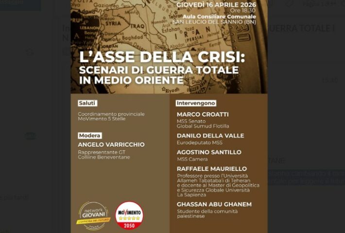 “L’asse della crisi: scenari di guerra totale in Medio Oriente”