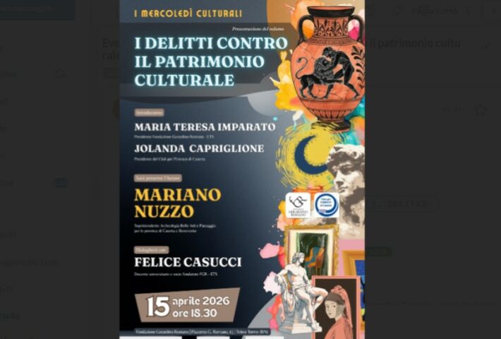 “I delitti contro il patrimonio culturale”