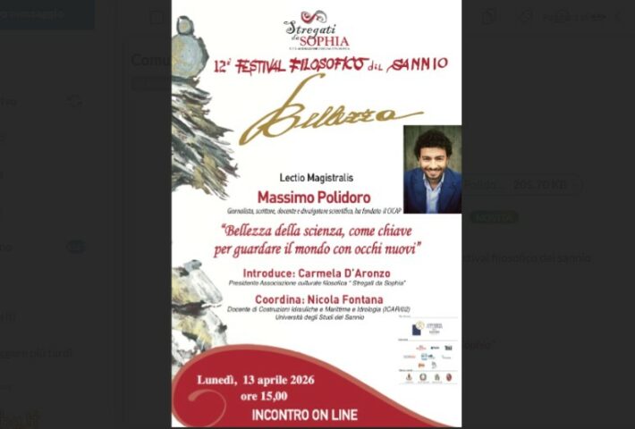 Lectio magistralis con Massimo Polidoro