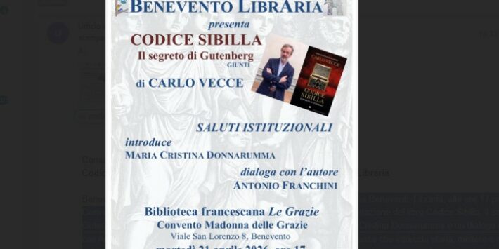 Presentazione libro ‘Codice Sibilla’