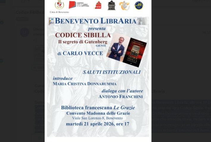 Presentazione libro ‘Codice Sibilla’