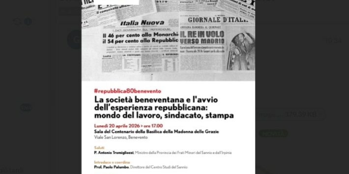 La società beneventana e l’avvio dell’esperienza repubblicana