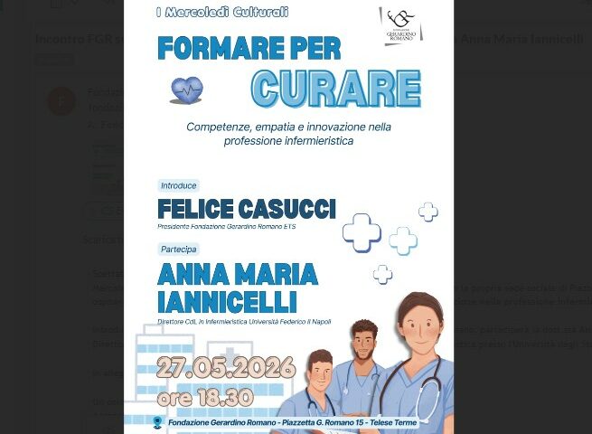 “Formare per curare. Competenze, empatia e innovazione nella professione infermieristica”