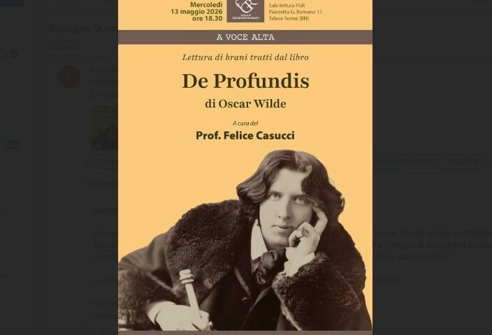 “L’arte come profezia”
