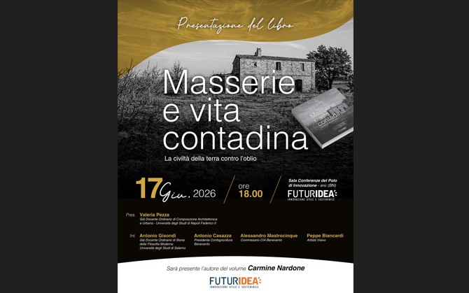 Presentazione ‘Masserie e vita contadina. La civiltà della terra contro l’oblio’